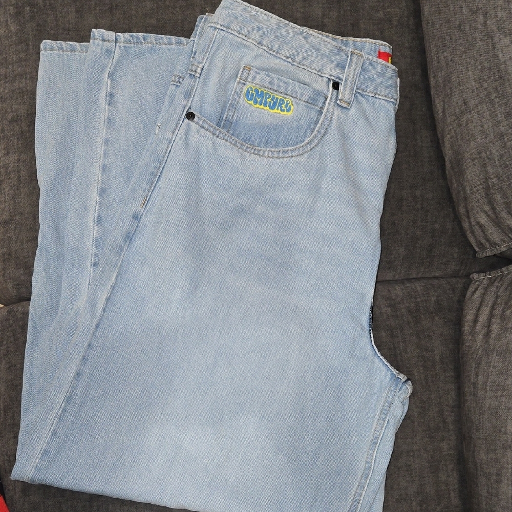 Empyre Light Blue Relaxed Jeans